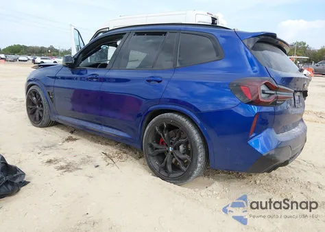 2024 BMW X3 M z USA, uszkodzony, nr VIN 5YM13EC0XR9W09293